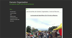 Desktop Screenshot of kameloorganisation.com